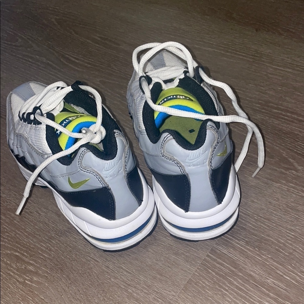 White and Gray Nike AirMax Sneakers - Picture 3 of 7